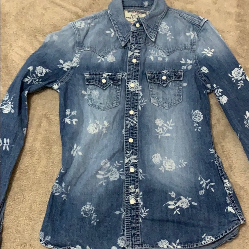 True Religion button down